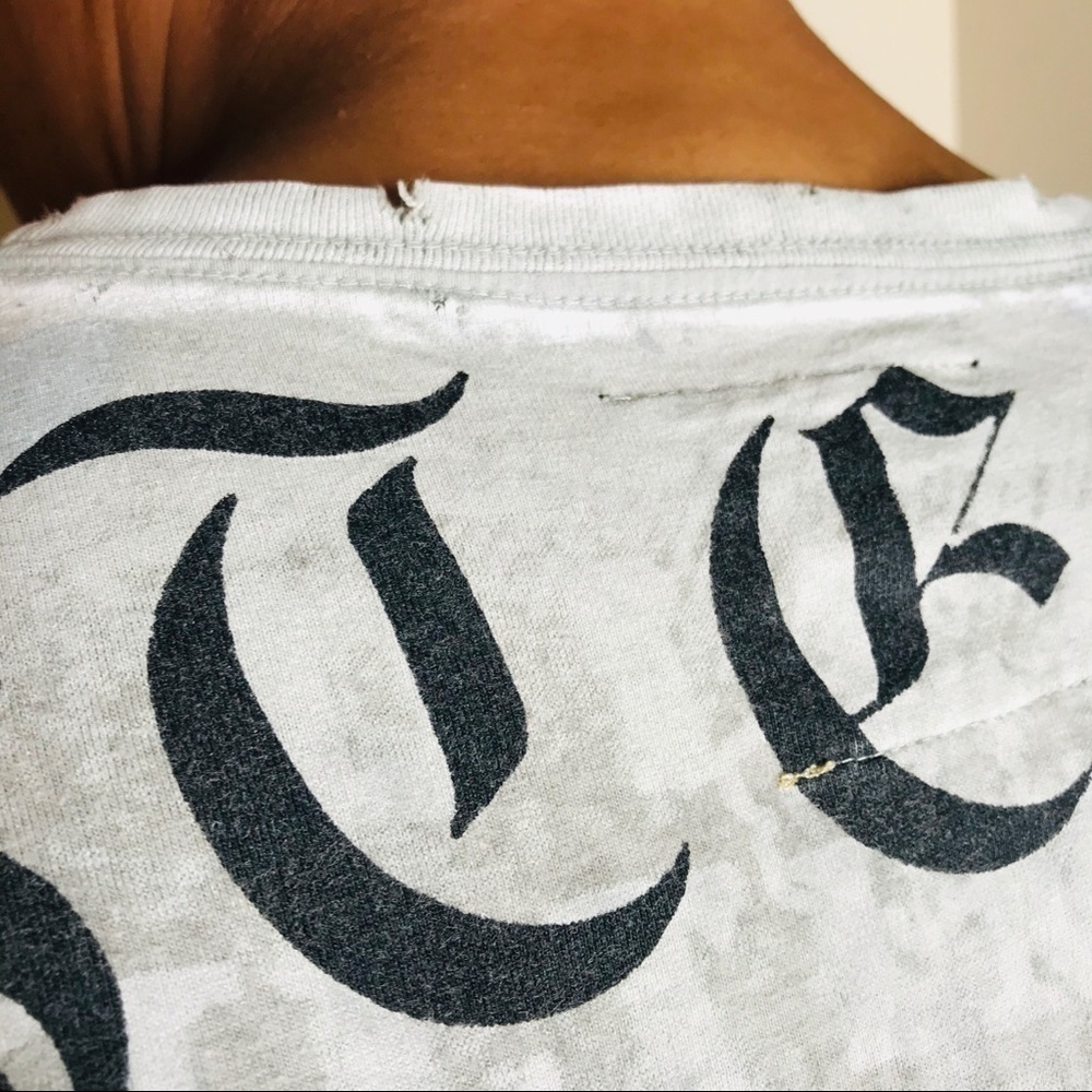 J. Steger Short Sleeve Destructed T-Shirt - Picture 10 of 16